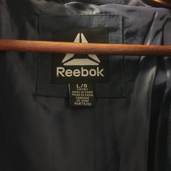 New with tags Reebok Boys Puffer Jacket Size Large L 14-16 - Picture 3 of 4